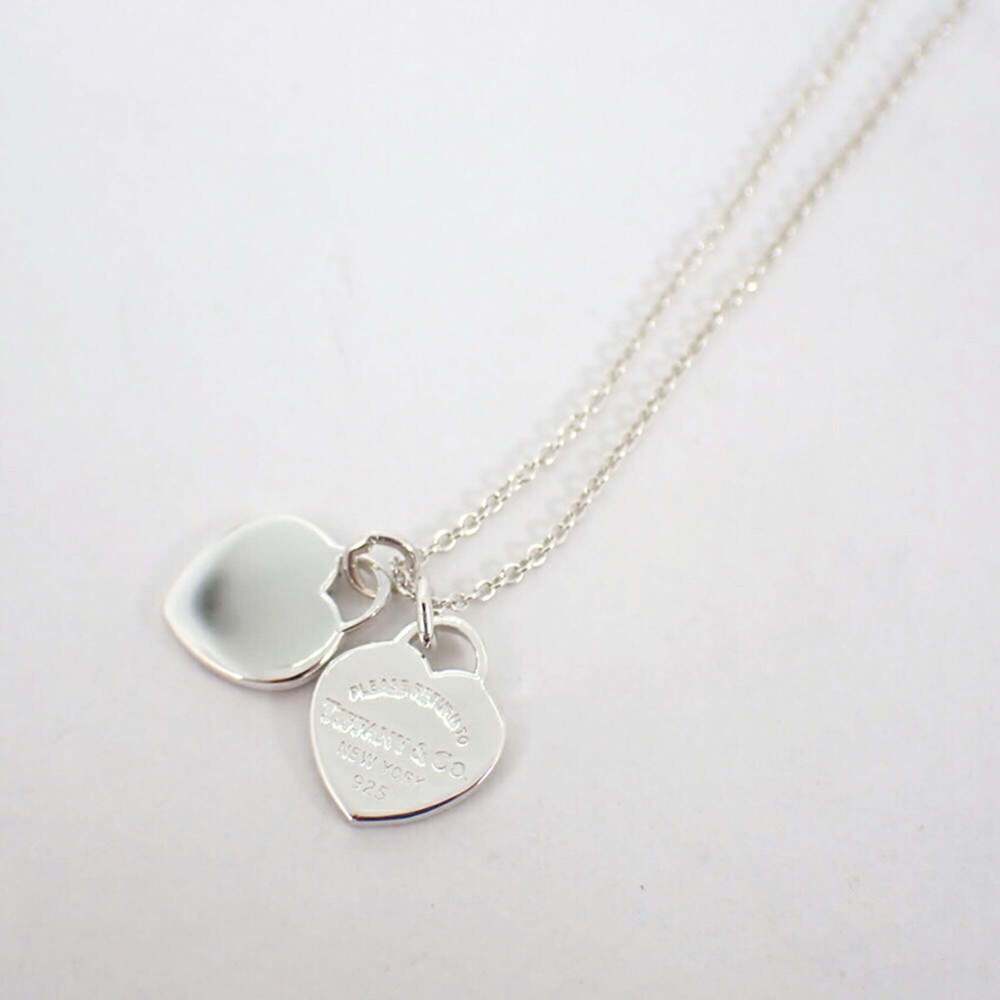 TIFFANY Authentic Silver Heart Necklace - Picture 7 of 10